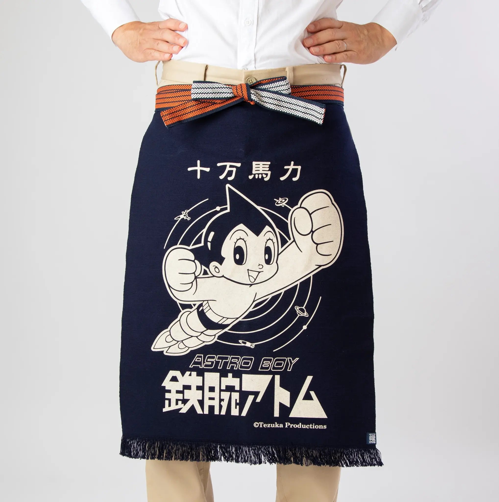 Tablier Traditionnel Japonais Maekake - Anime Astro Boy - Anything