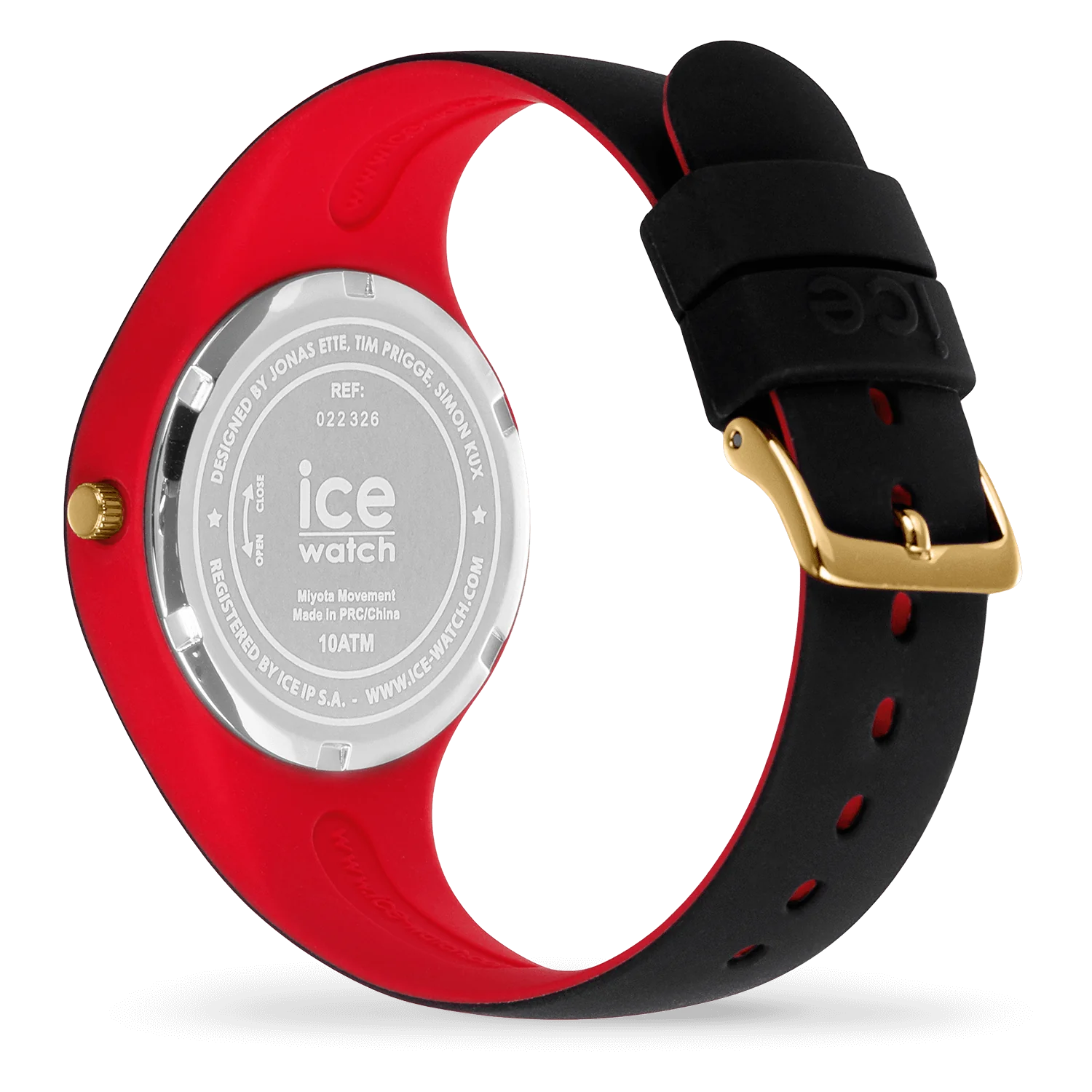 ICE Loulou Horloge - Zwart Glitter Chic - Klein