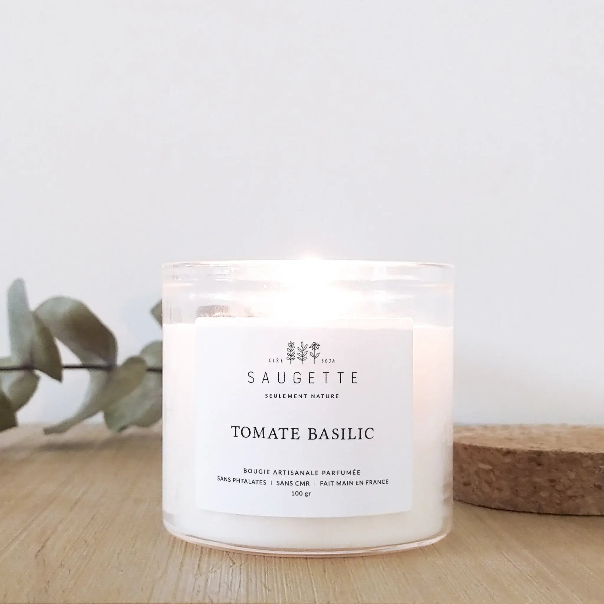 Scented Candle - Tomato Basil