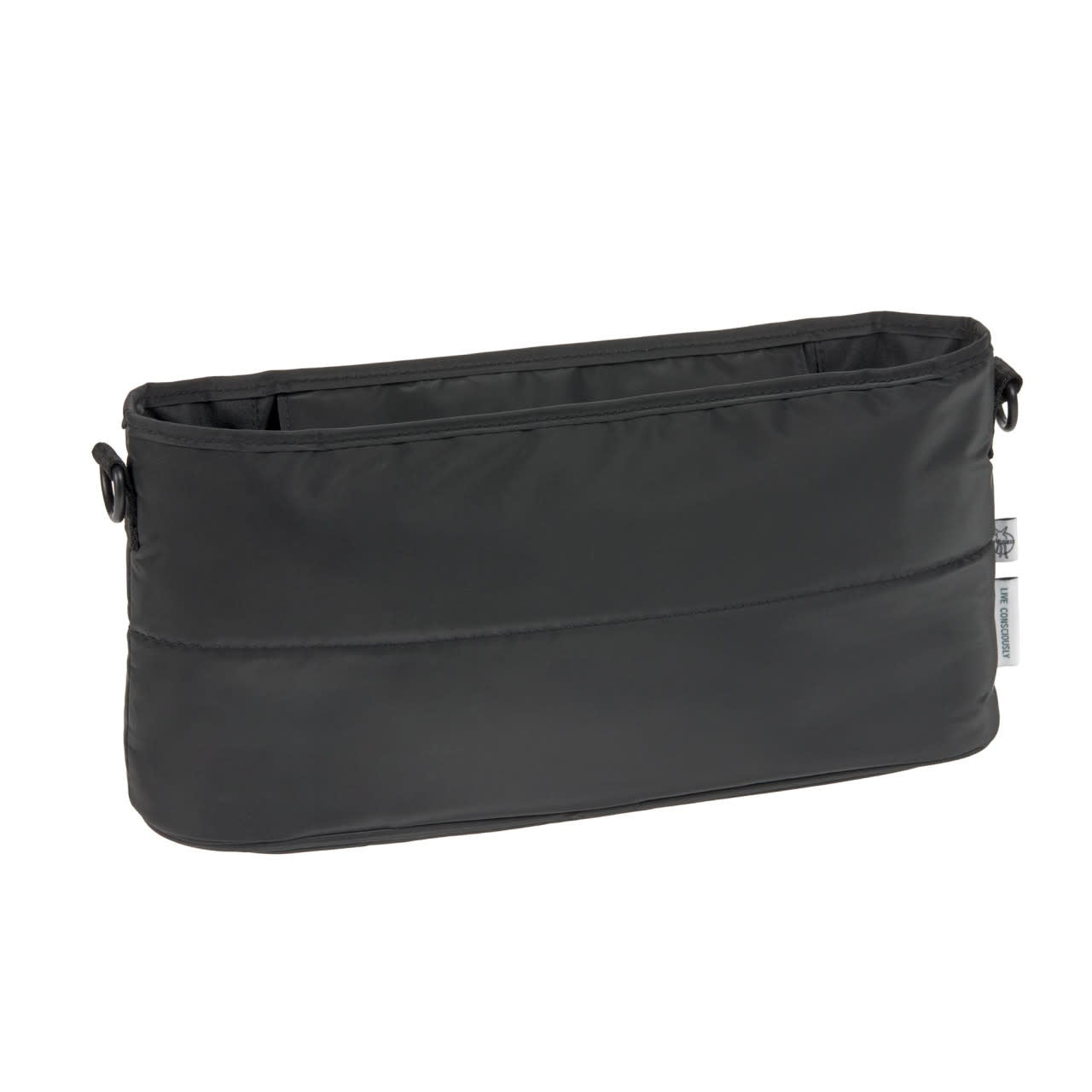 Black stroller organizer