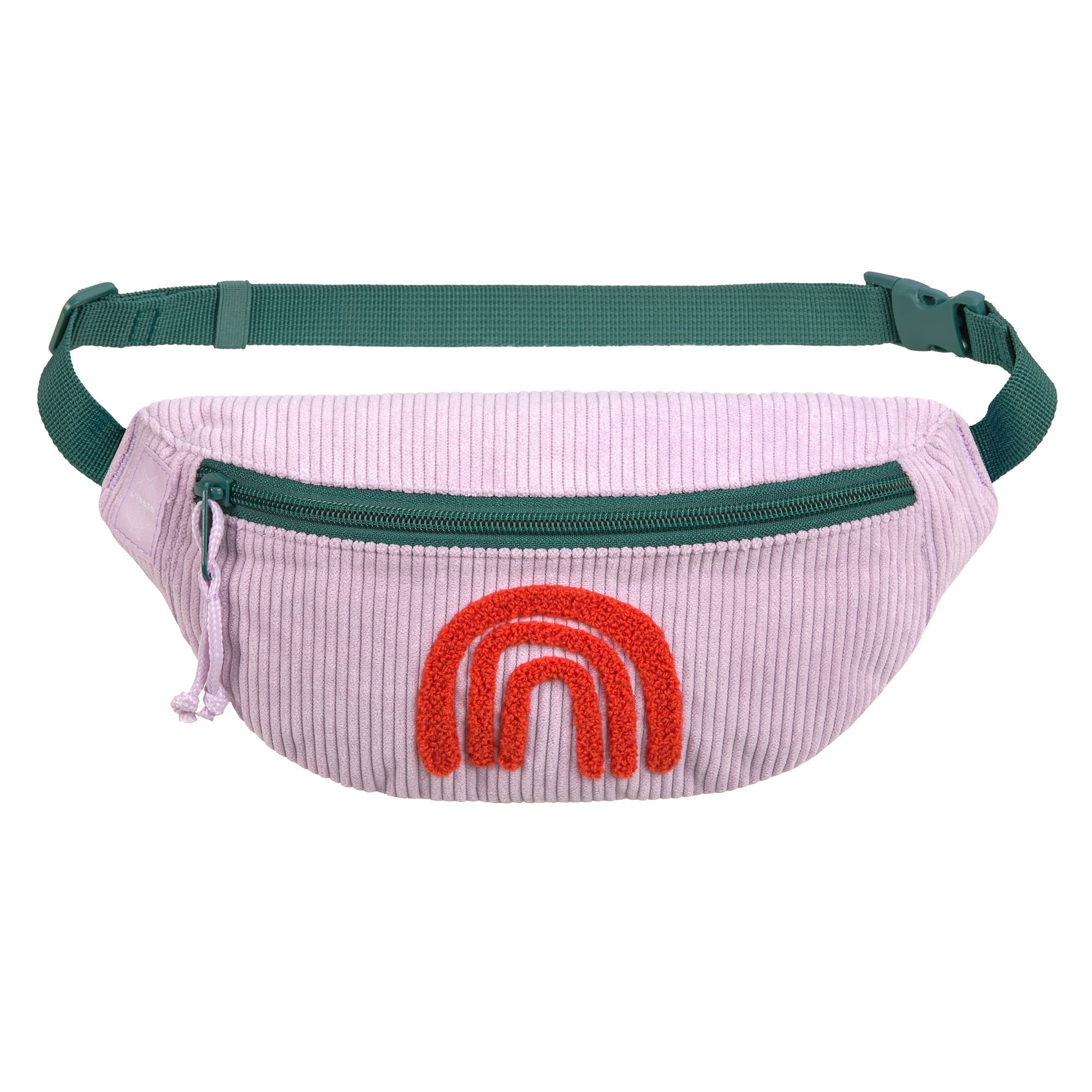 Little Gang Lila Rainbow Velvet Waist Bag 