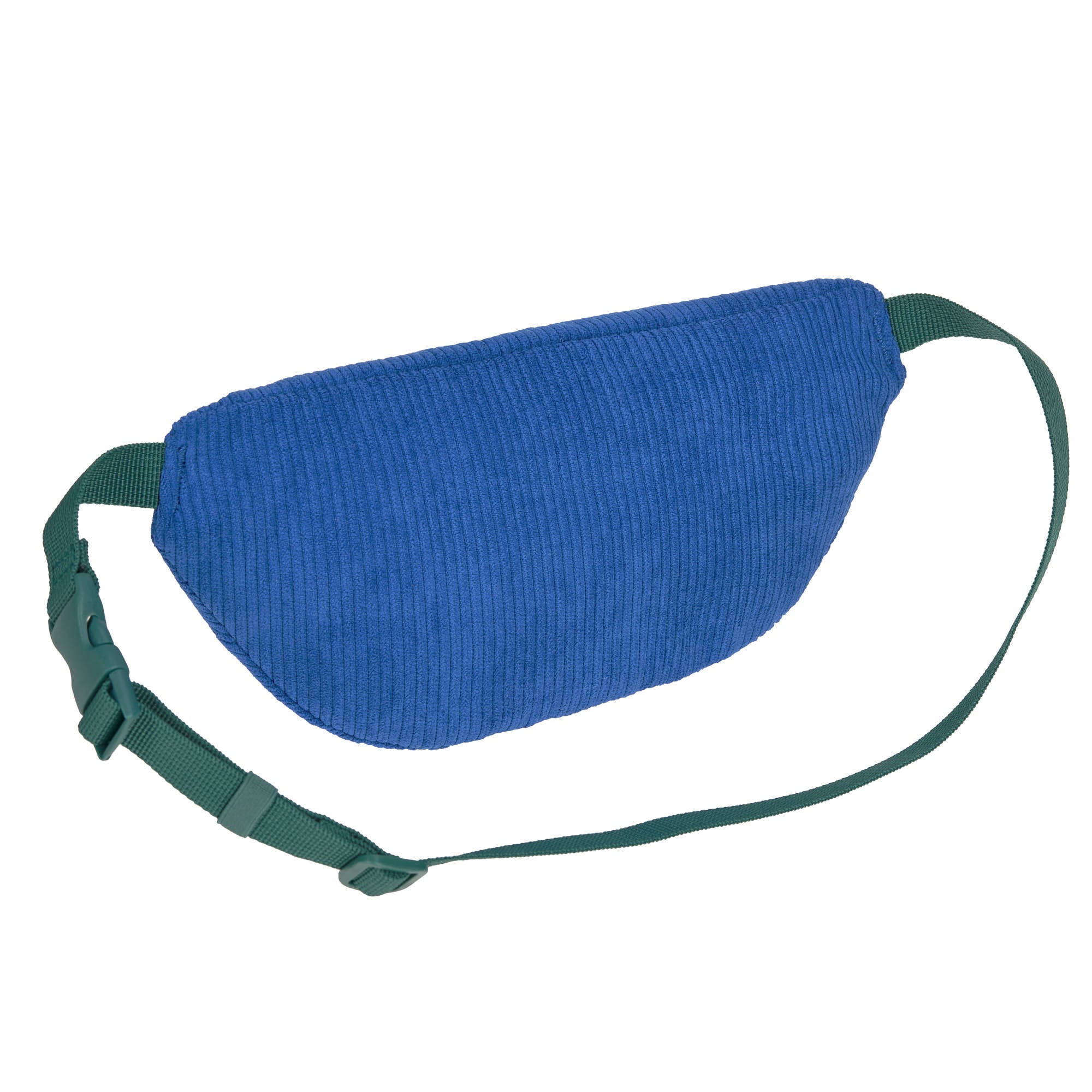 Blue velvet waist bag Smille Little Gang