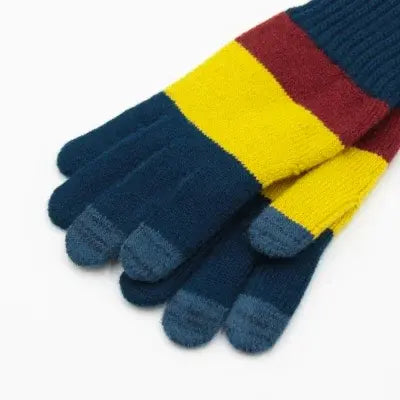 Gants Tactiles - Axis Bleu, Moutarde, Burgundy - Laine