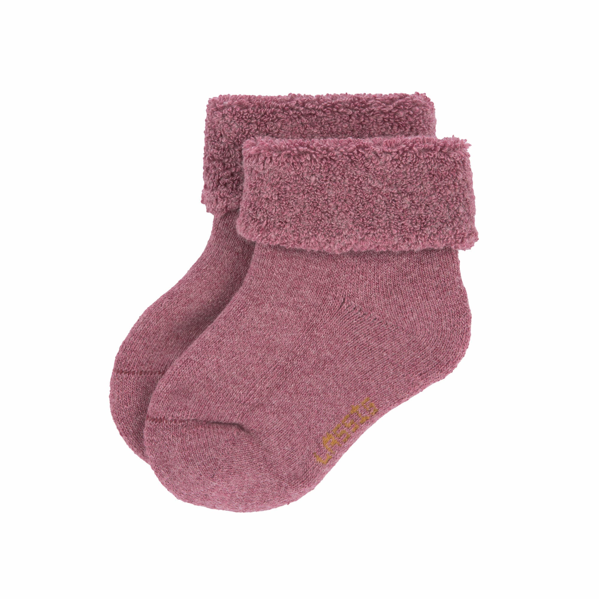 Set of 3 baby socks GOTS Bois de Rose