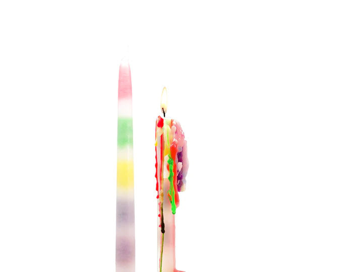 Rainbow Candles