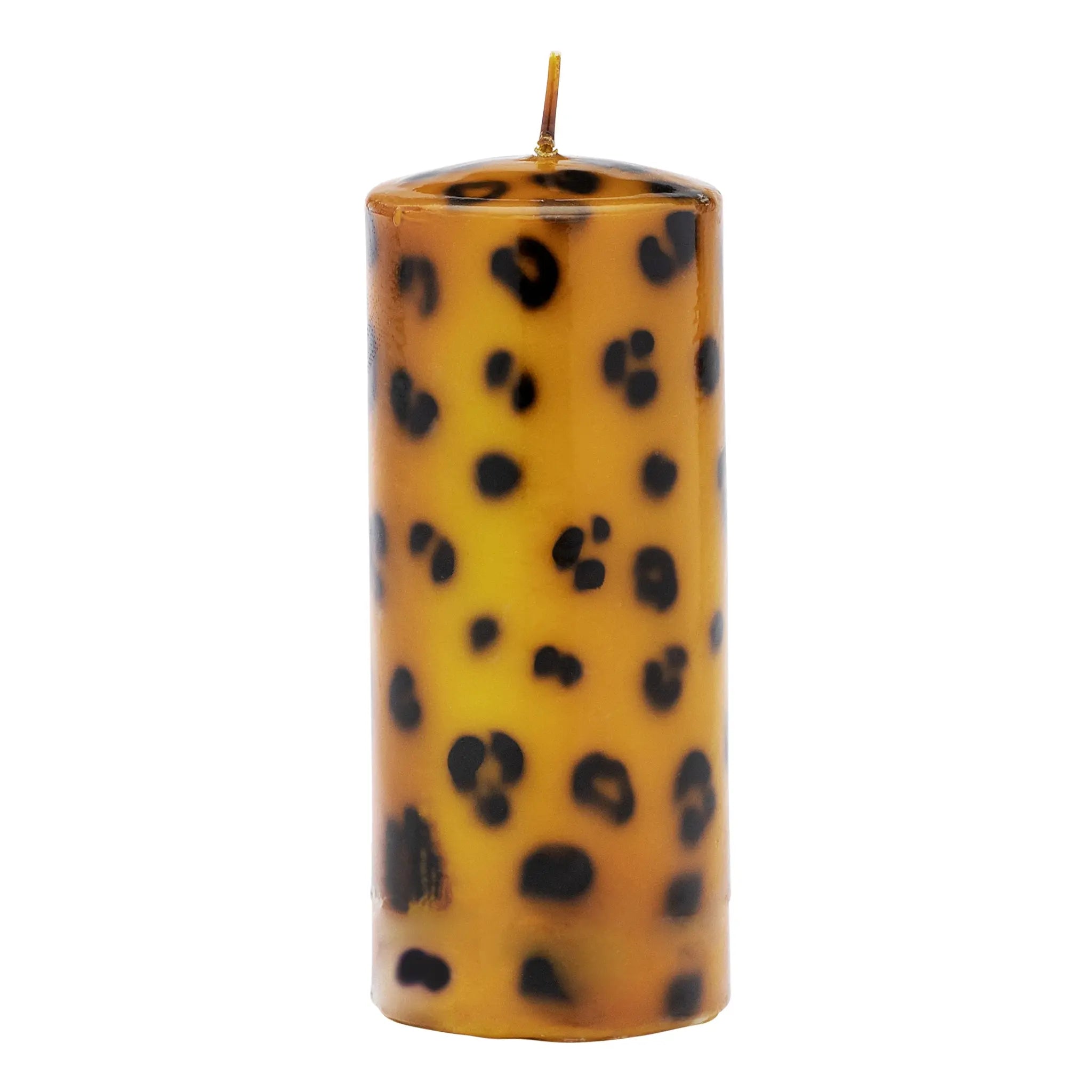 Long Pillar Candle - Leopard 