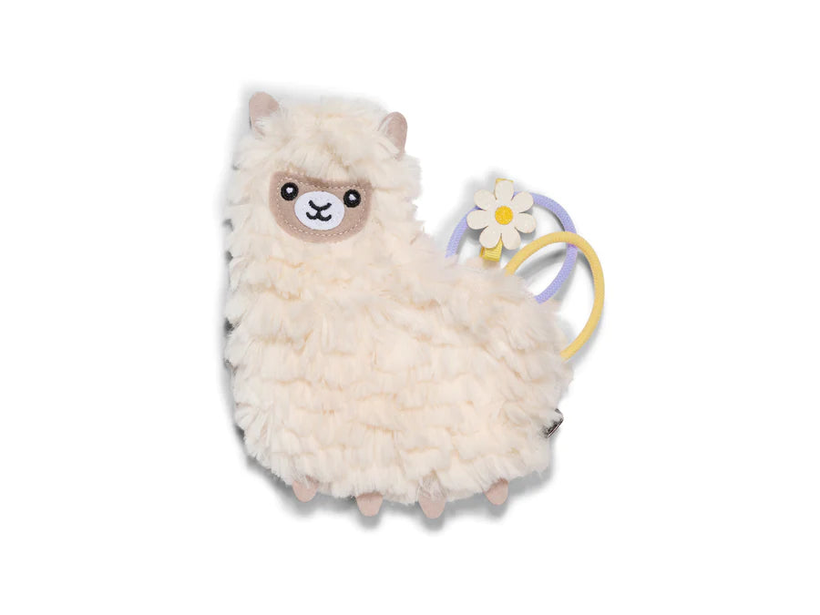 Pocket pouch - fluffy Llama