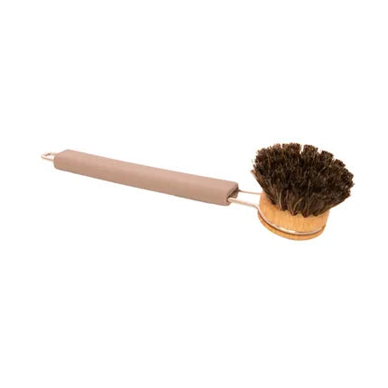 Dishwashing brush with interchangeable head