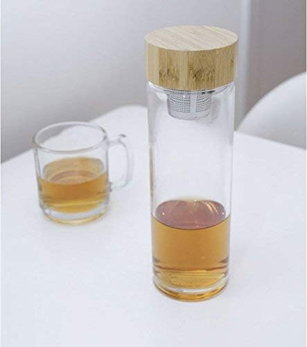 Bouteille Infuseur à thé en verre Zen