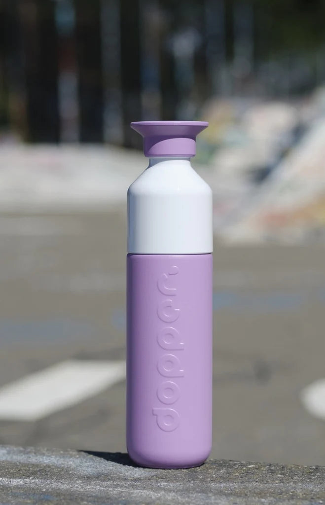 Insulated Bottle with Cup - Throwback Lilac - 580ml