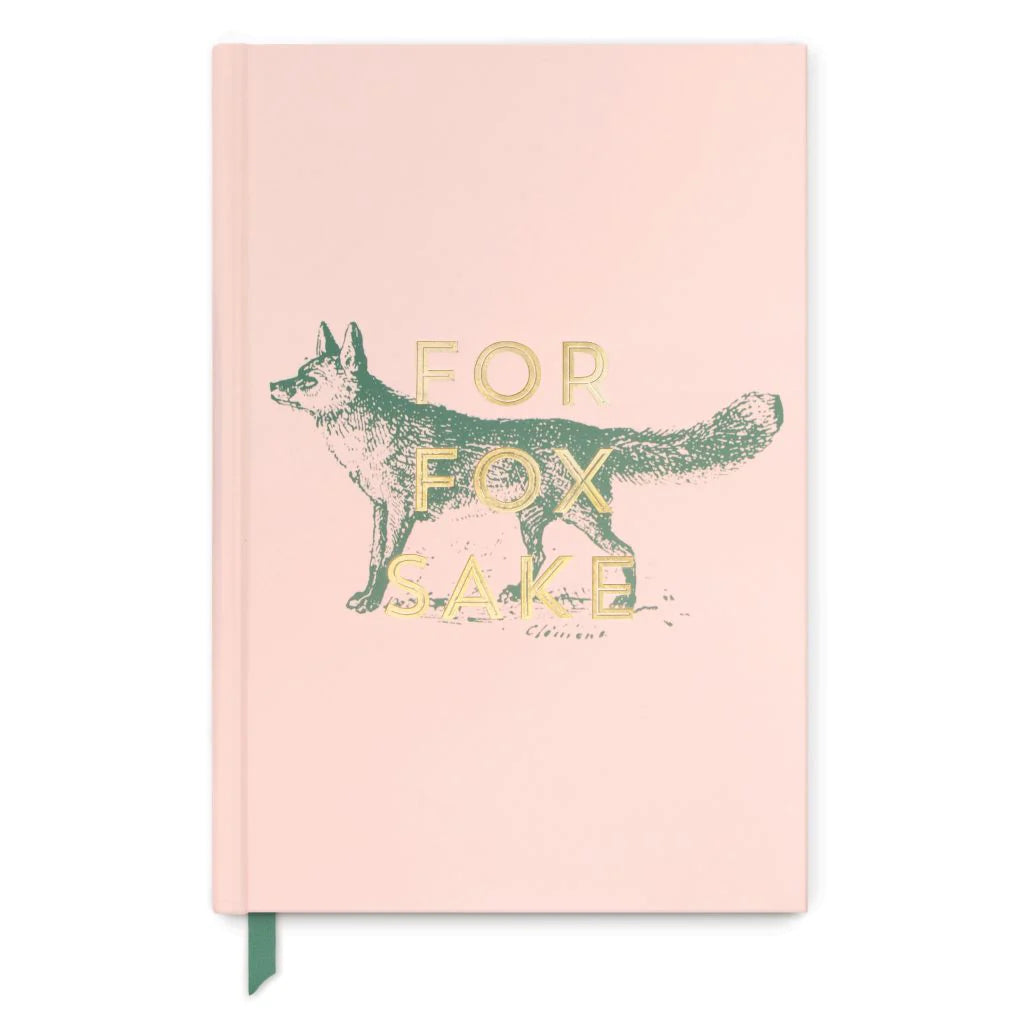 Carnet  " For fox sake" - soft pink