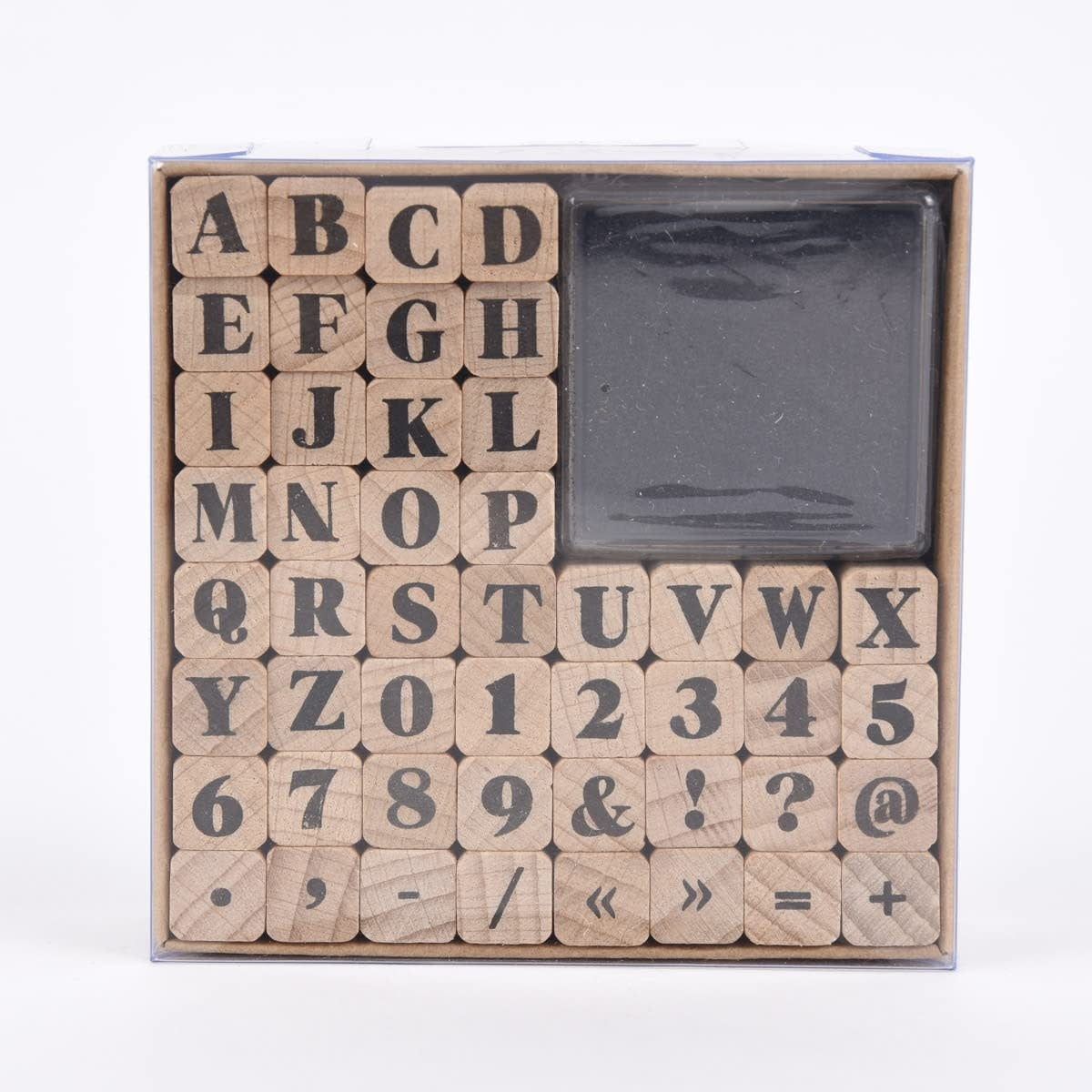 Letter and number stamps