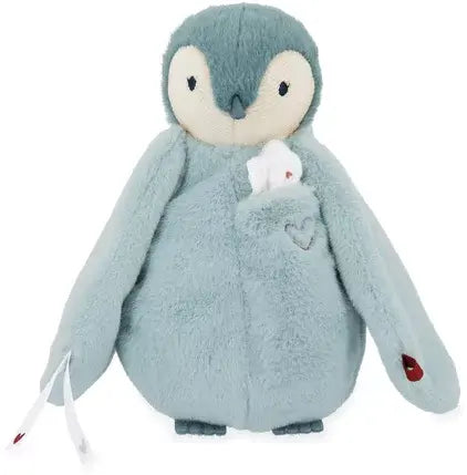 Green Penguin Kissing Plush 