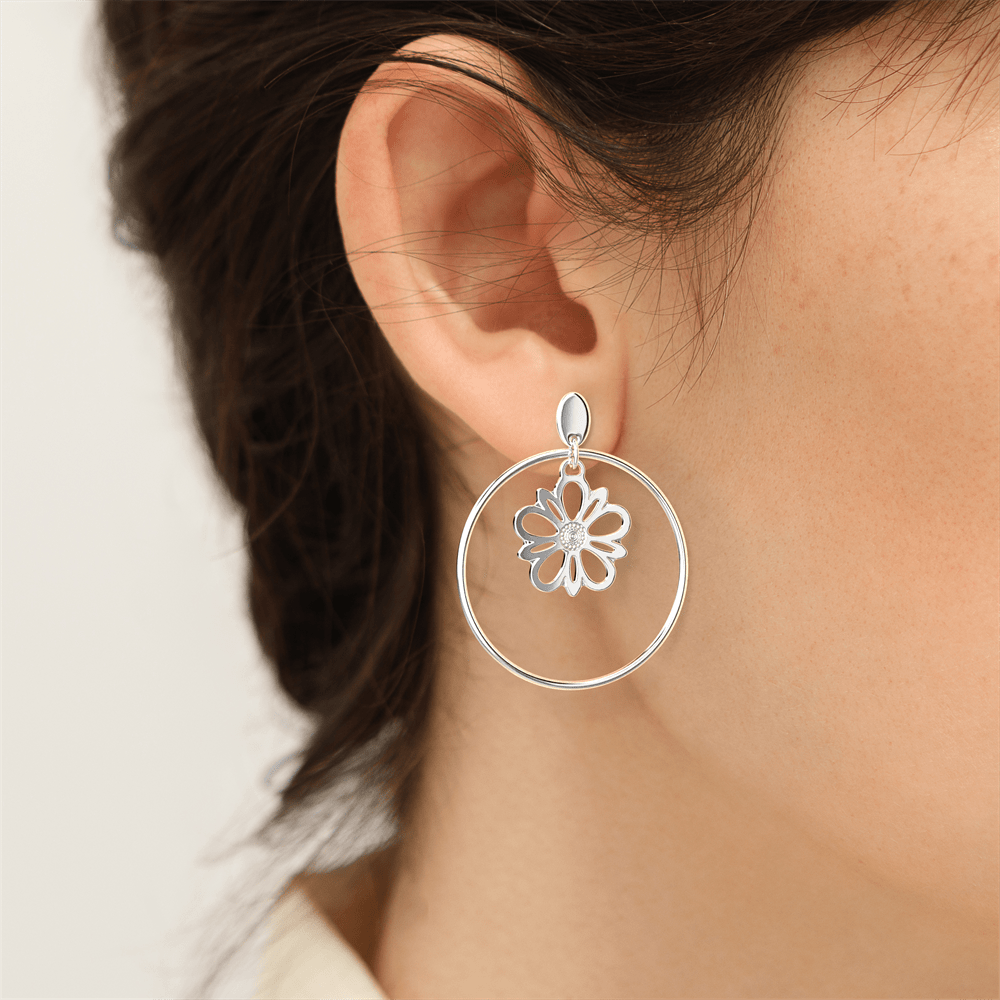 Boucles d'Oreilles - Dahlia