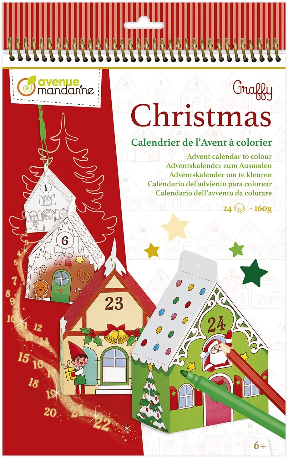 Calendrier de l'avent Graffy Christmas