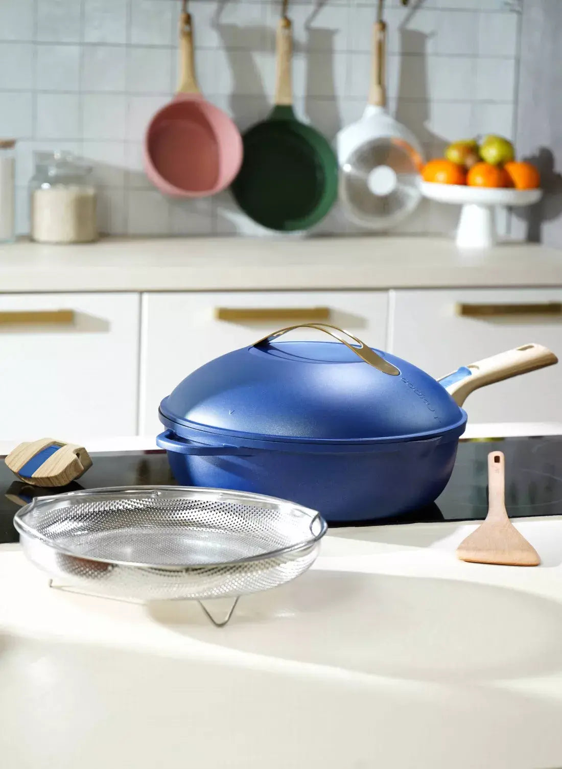 8 in 1 Frying Pan La Fabuleuse Sapphire - 28cm