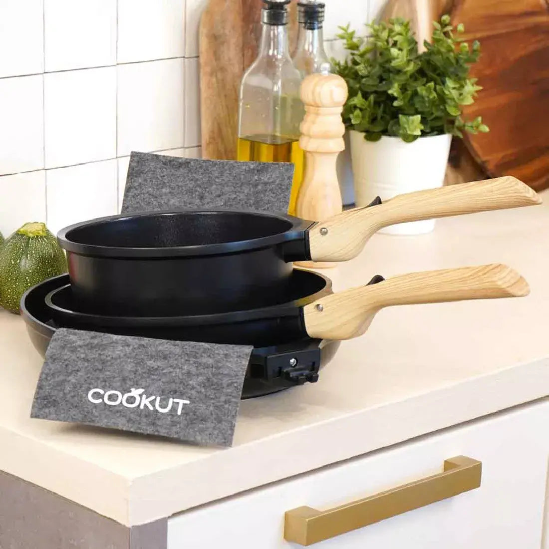 Kit Trio Casseroles Détachables - Graphite - Cookut