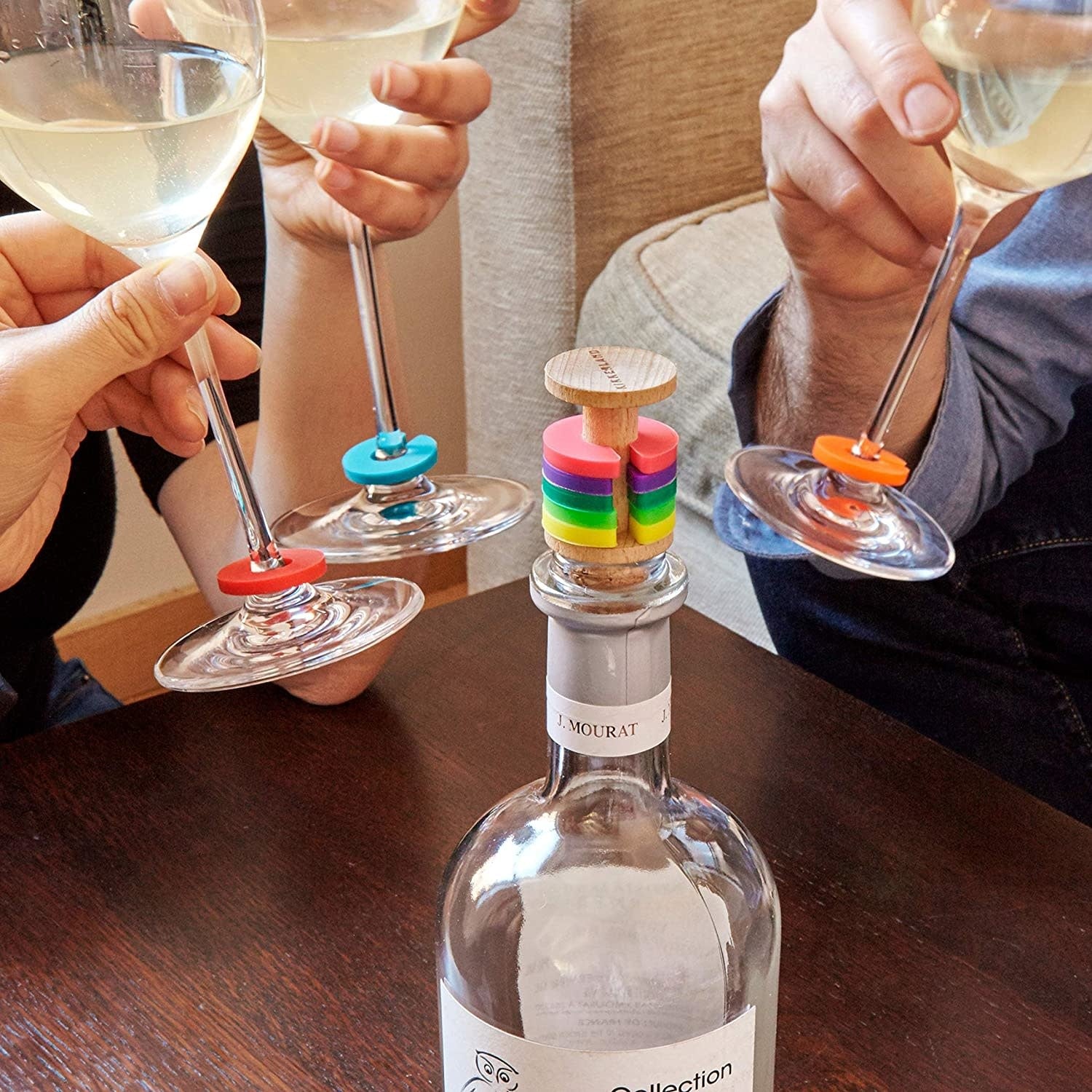 Drink Markers + Bottle Stopper