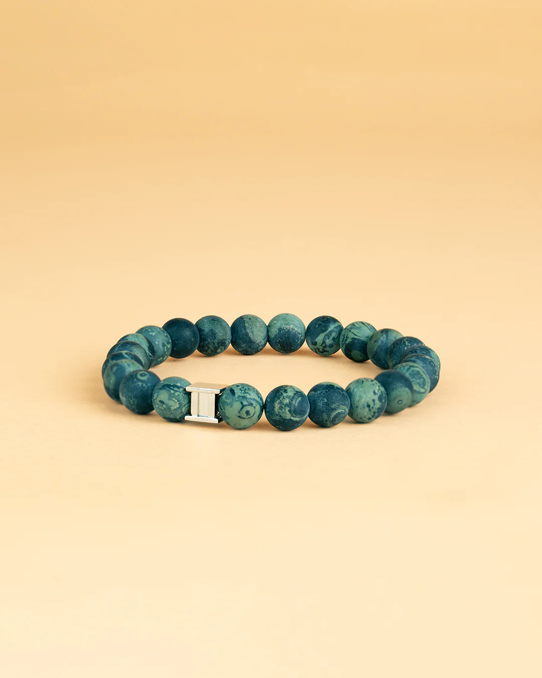 Alpha Jasper Stone Bracelet Green