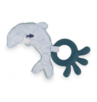 Dolphin teething ring