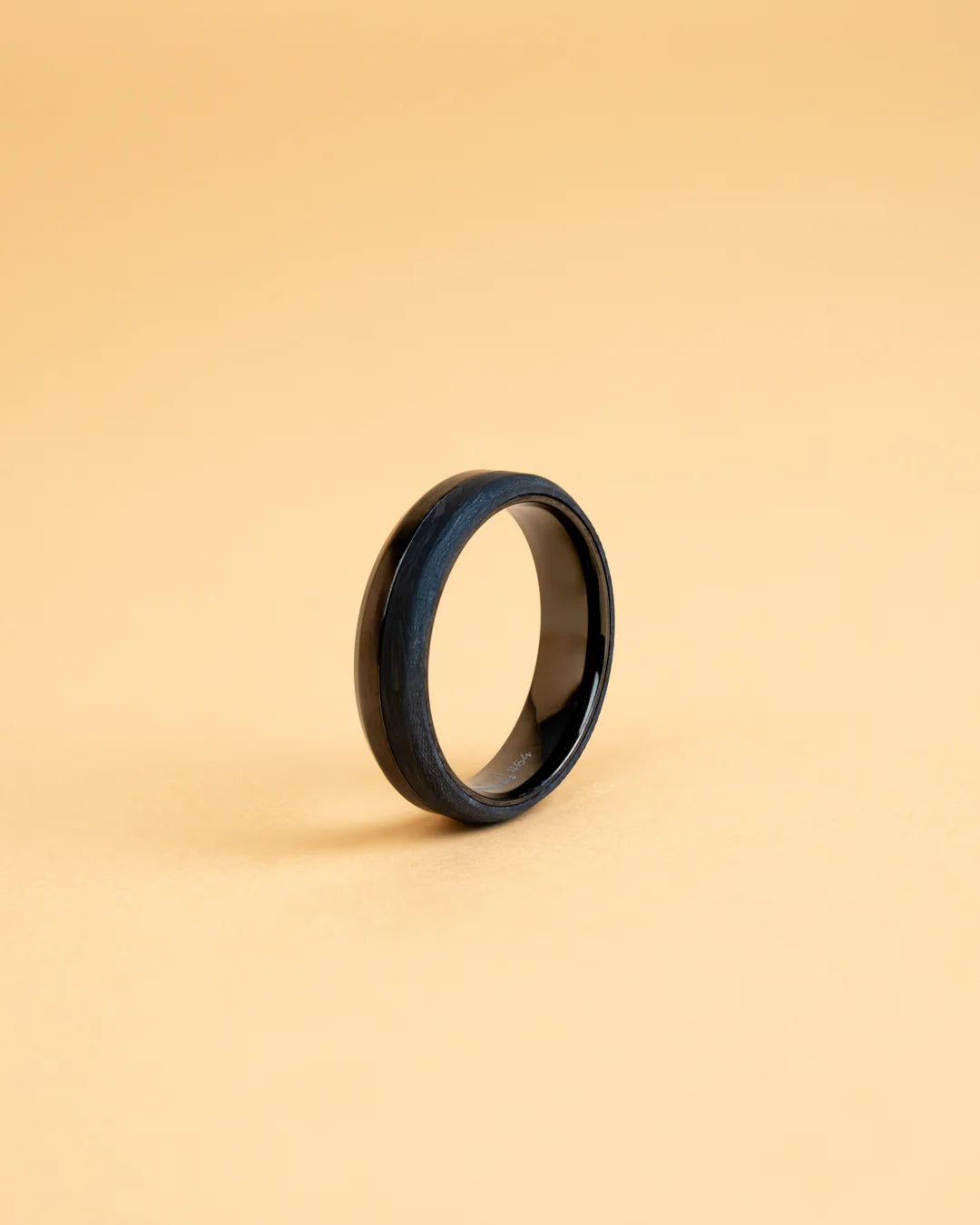 Astrum Titanium & Black Carbon Ring 