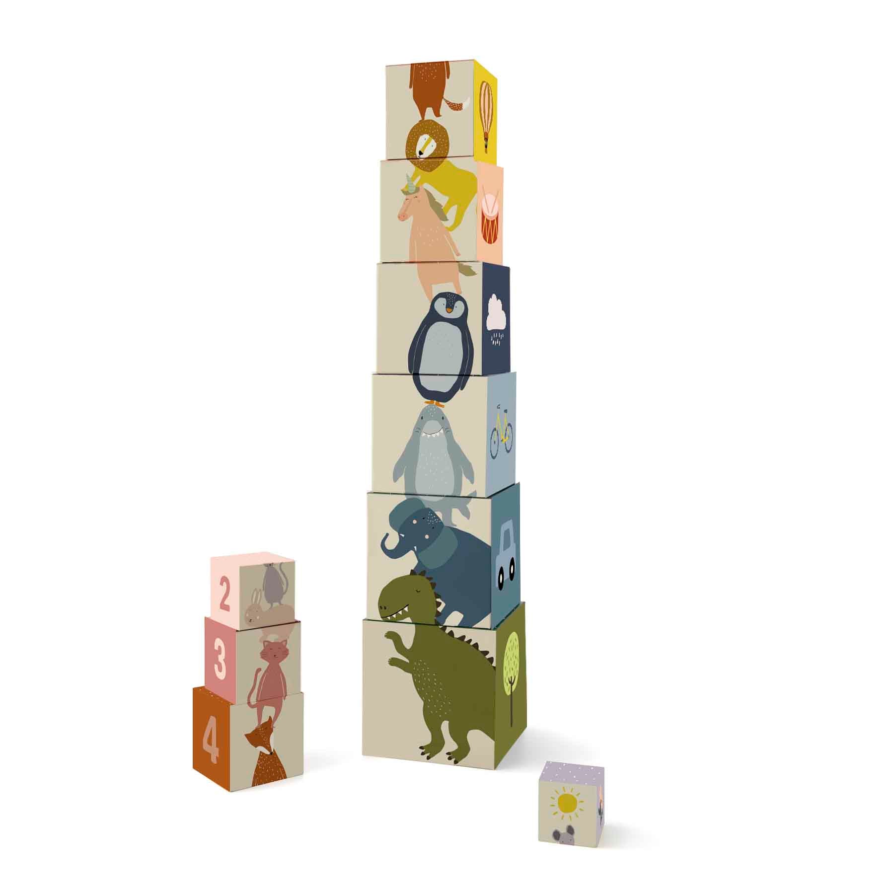 Animal stacking blocks