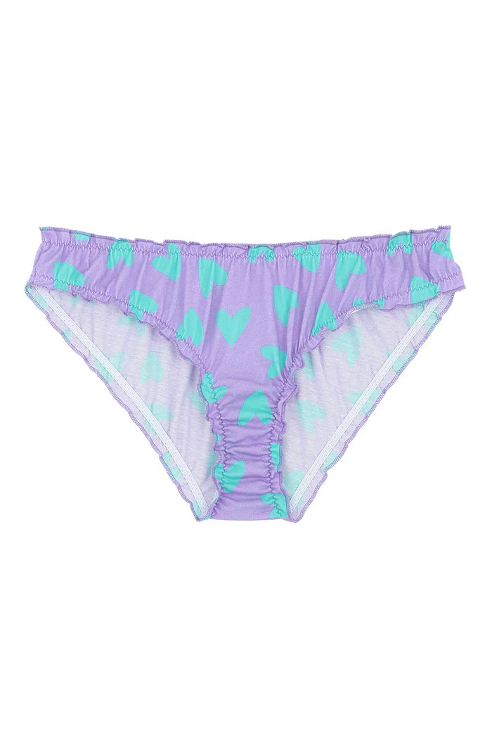 Bloomer en coton Bio Mi Amor Violet