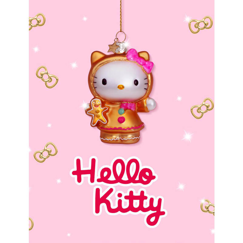 Hello Kitty Gingerbread Christmas Ball