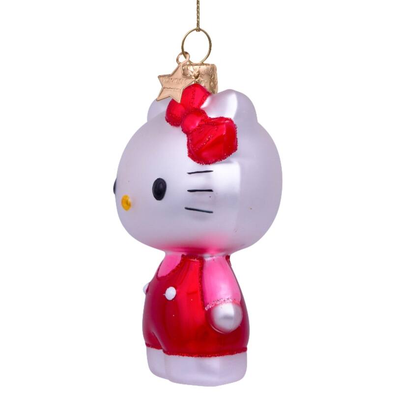 Hello Kitty pink pantsuit christmas ball