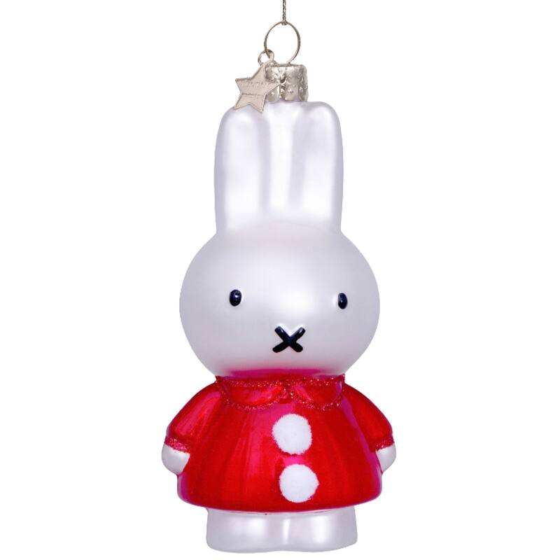 Miffy Christmas Ball w/Santa Dress