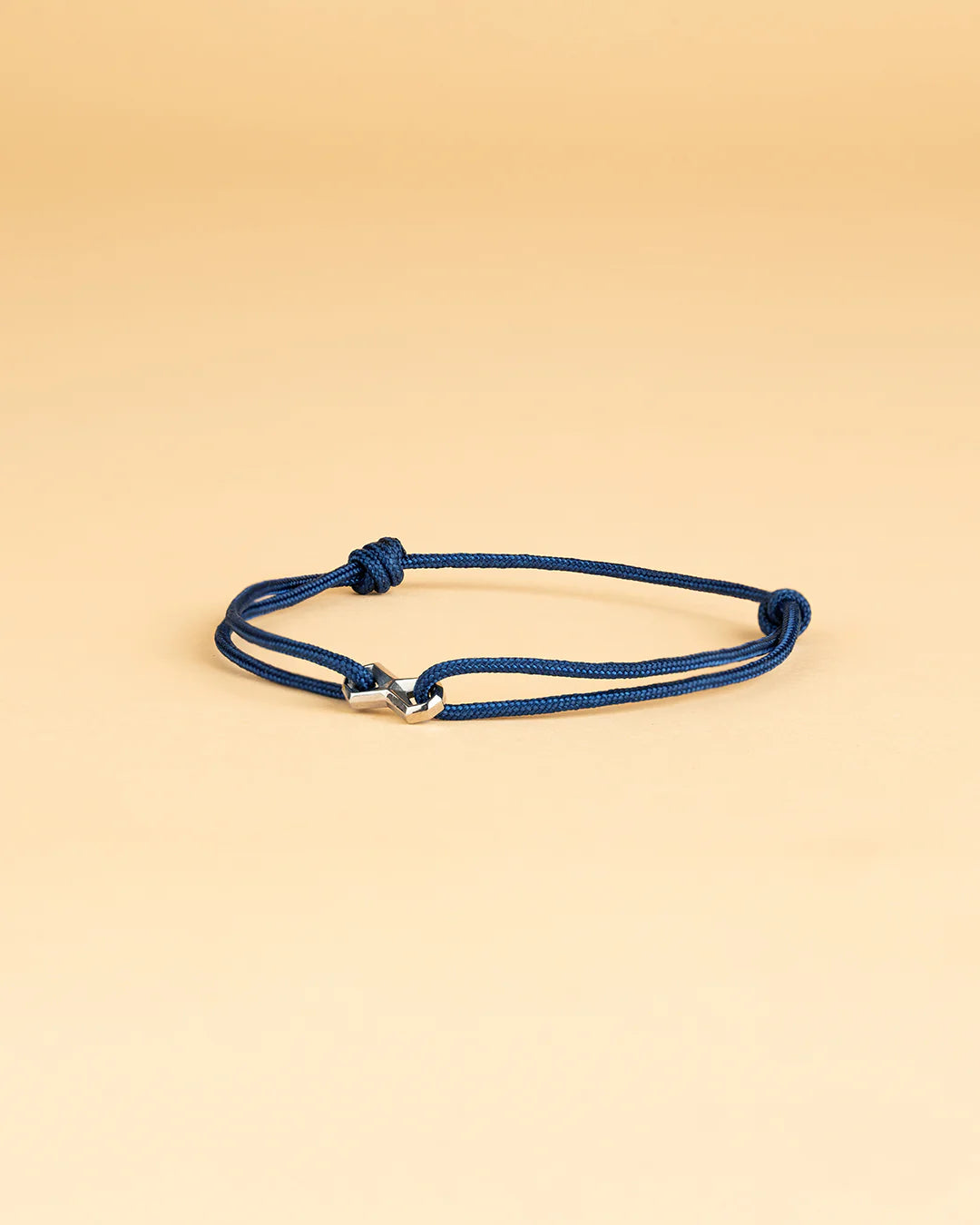 Infinity Blue Silver Bracelet 