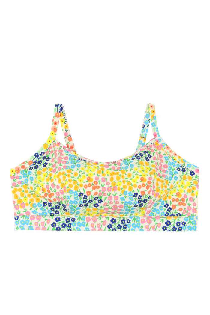 Bralette S to L Spring Flower