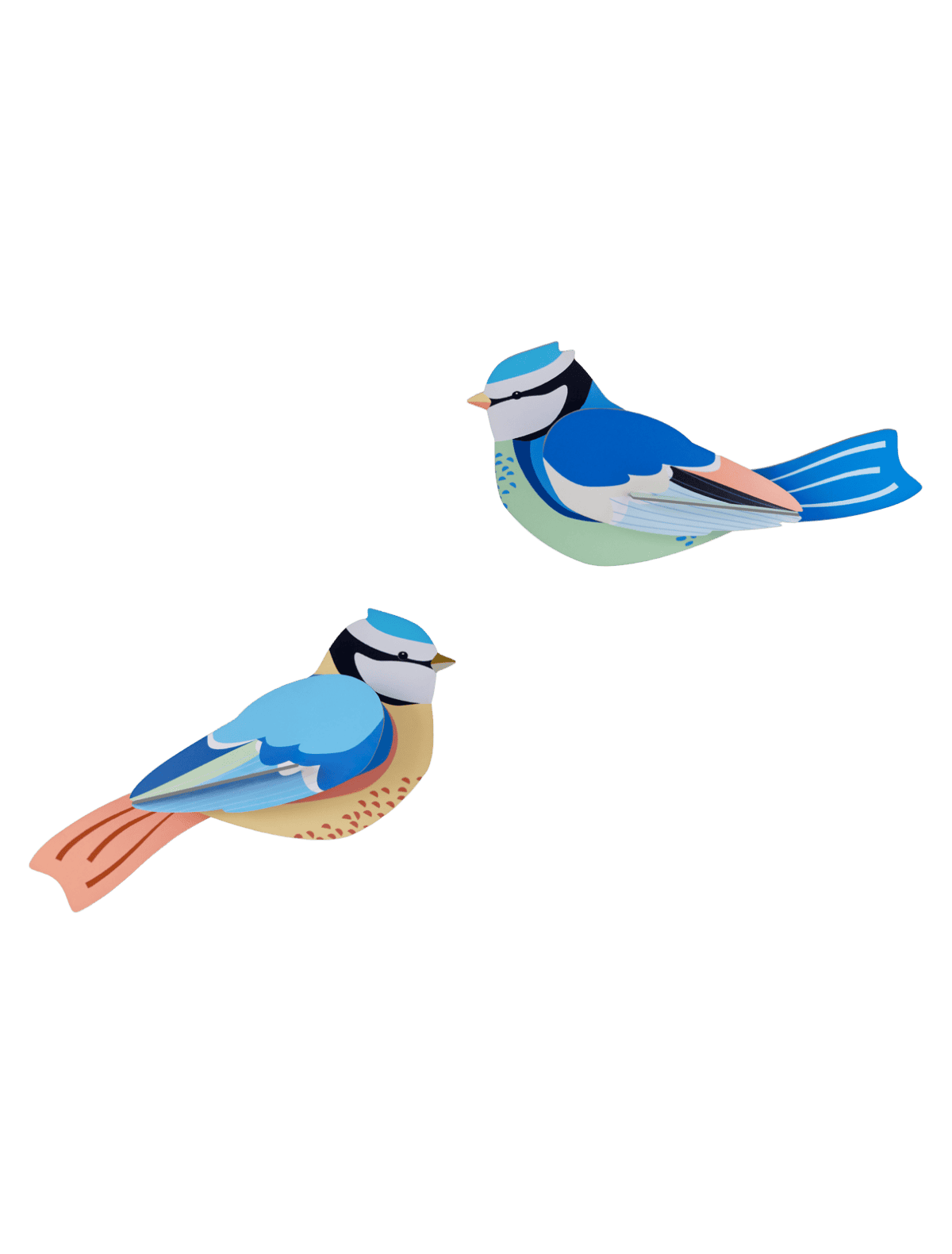 Wall Decor - Garden Bird - Blue Tits