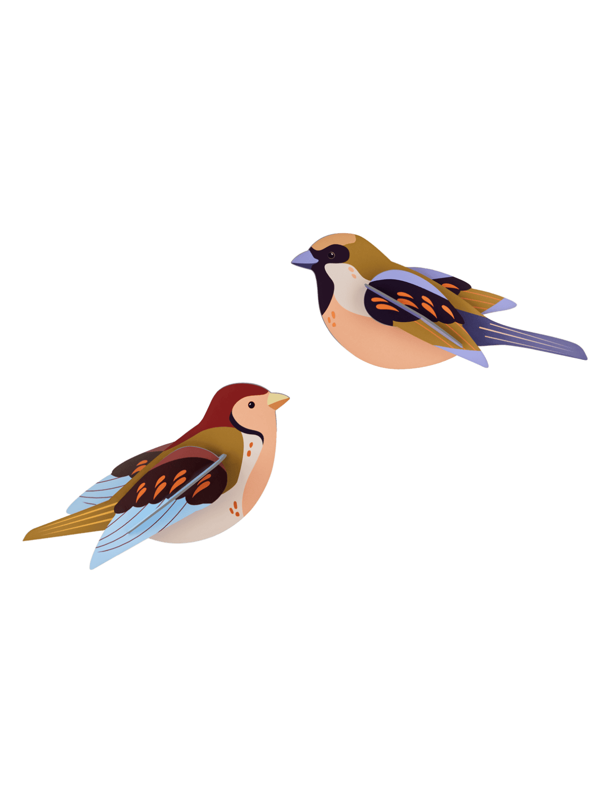 Wall Decor - Garden Bird - Sparrows