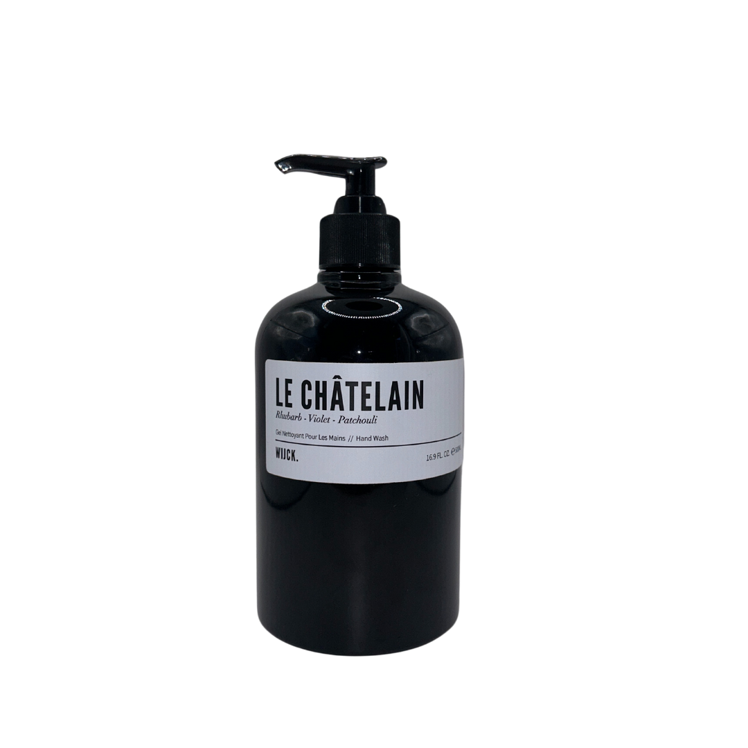 Châtelain hand soap - 4 patchouli purple rhubarb