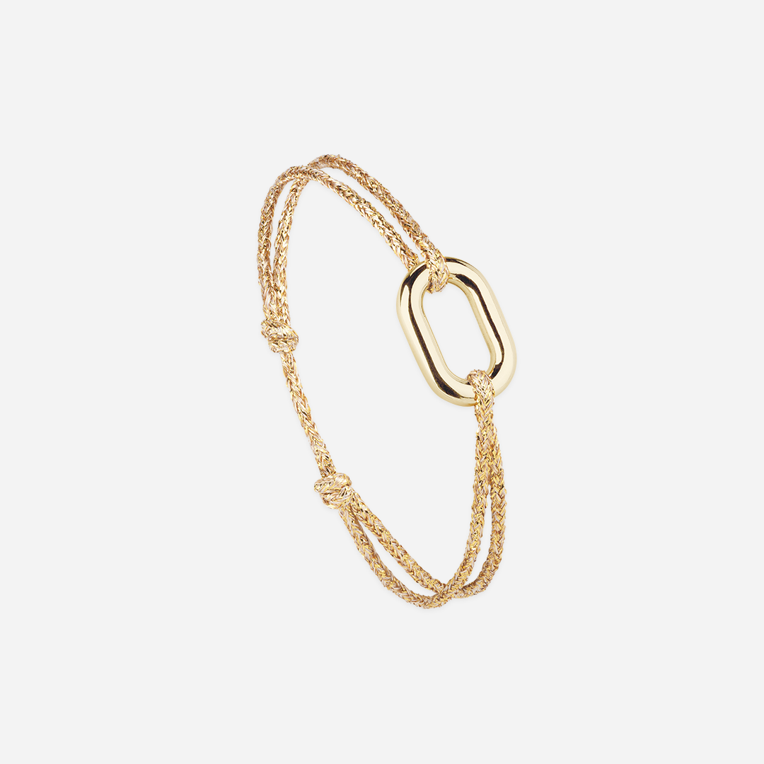 Schakelarmband - Goud Filin