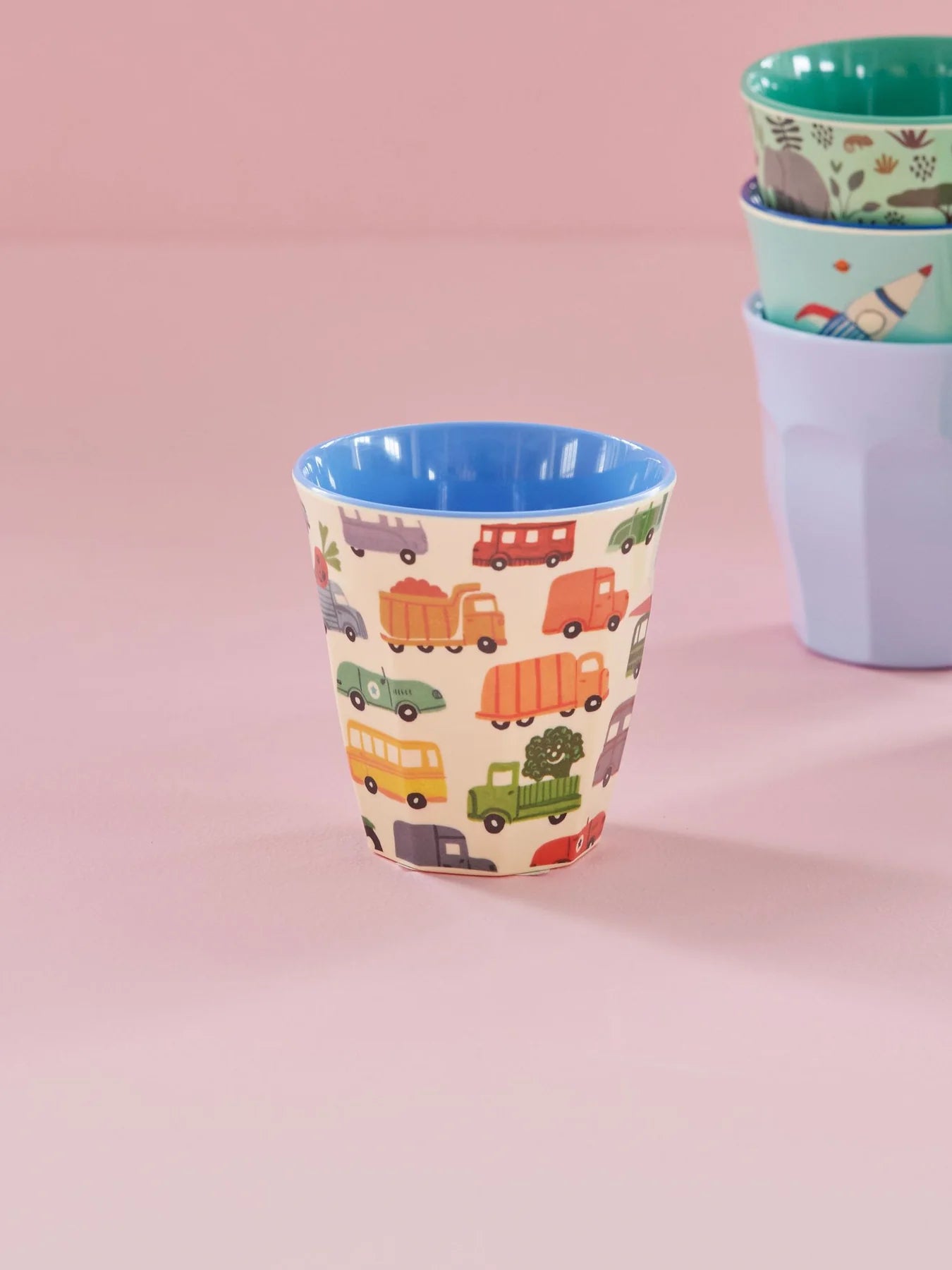 Melamine Cup with Happy Holiday Print Medium 250 ml