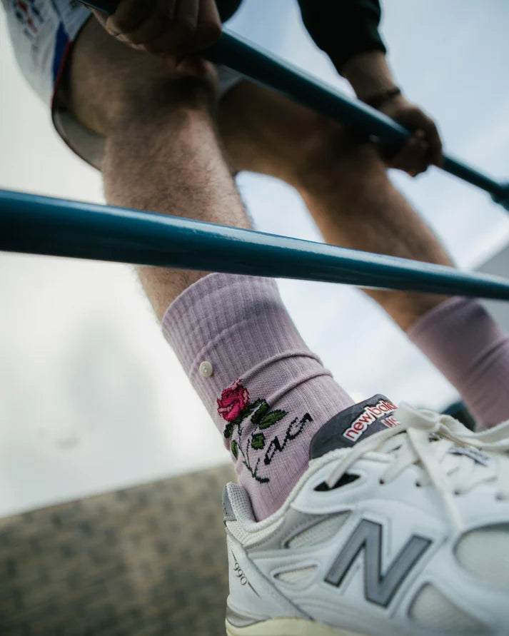 Chaussettes Sports - Icon Roses - Rose