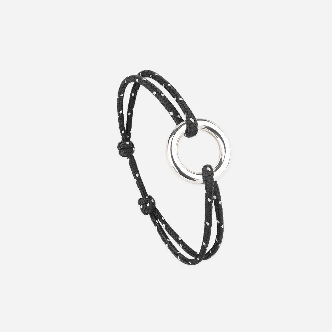 Union Bracelet - Florence Black/Silver