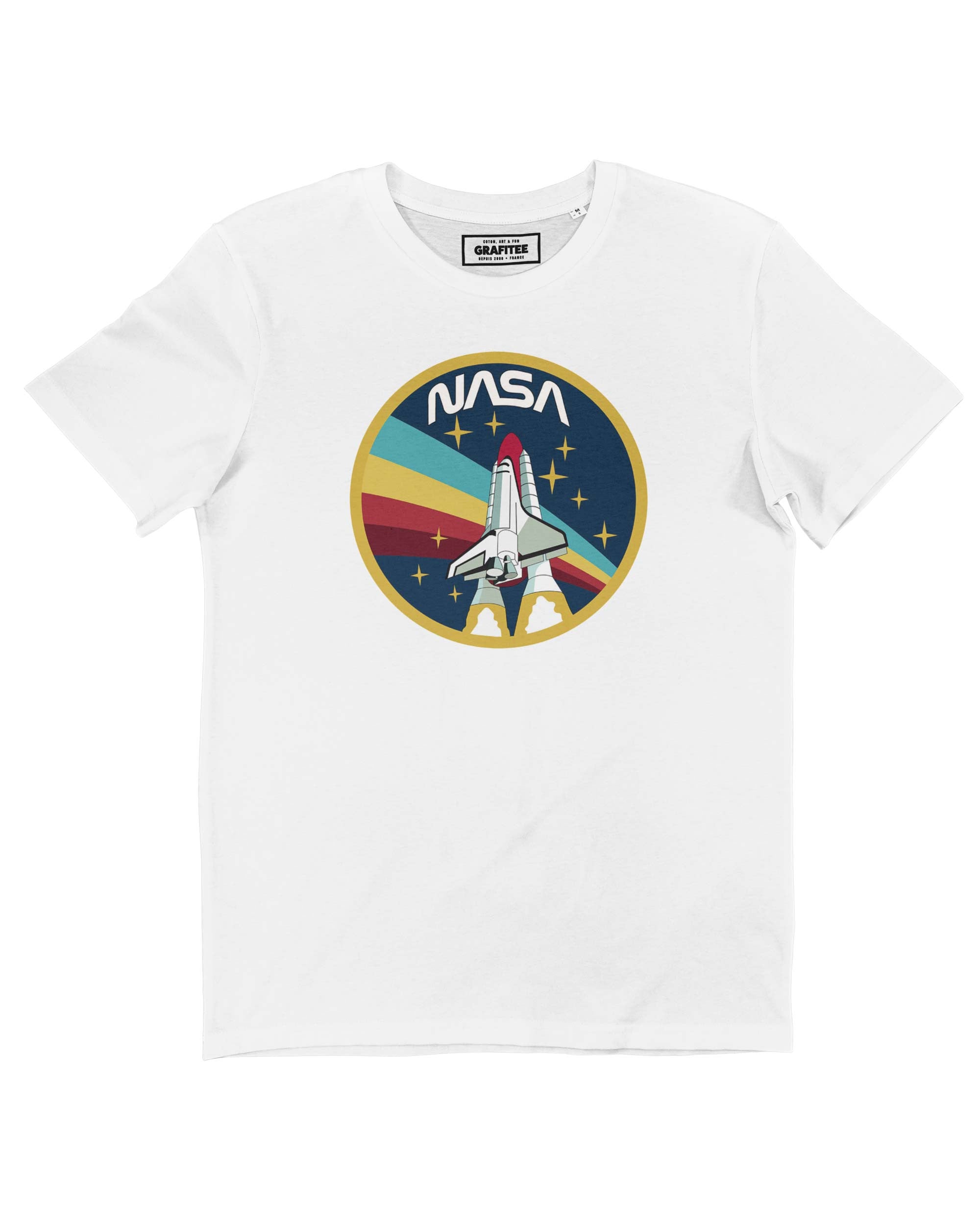 T-shirt Navette Nasa - Blanc