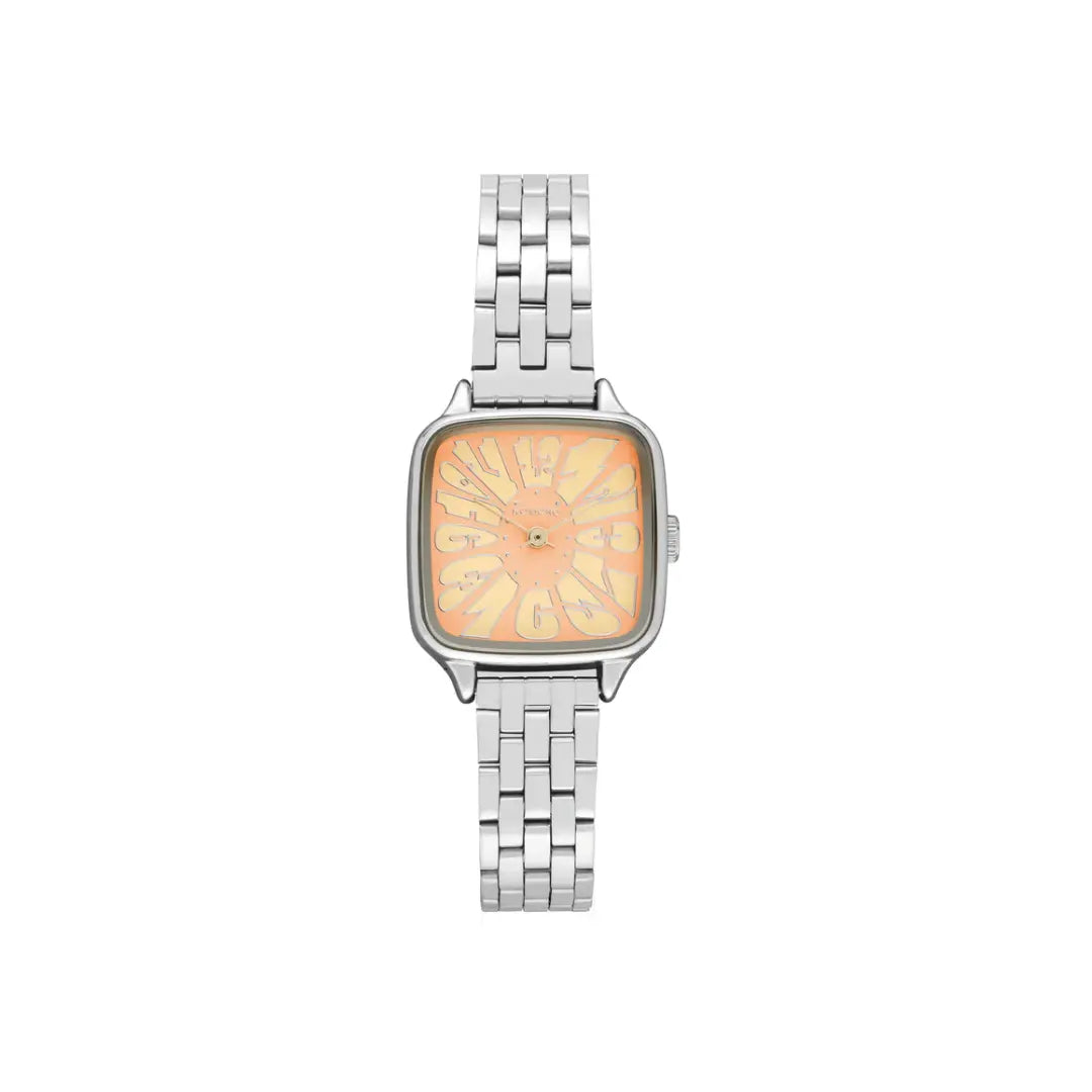 Kate Estate Flower zilverblush horloge