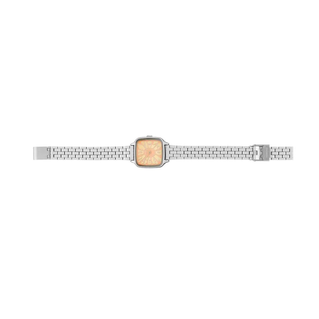 Montre - Kate Estate Flower Silver Blush