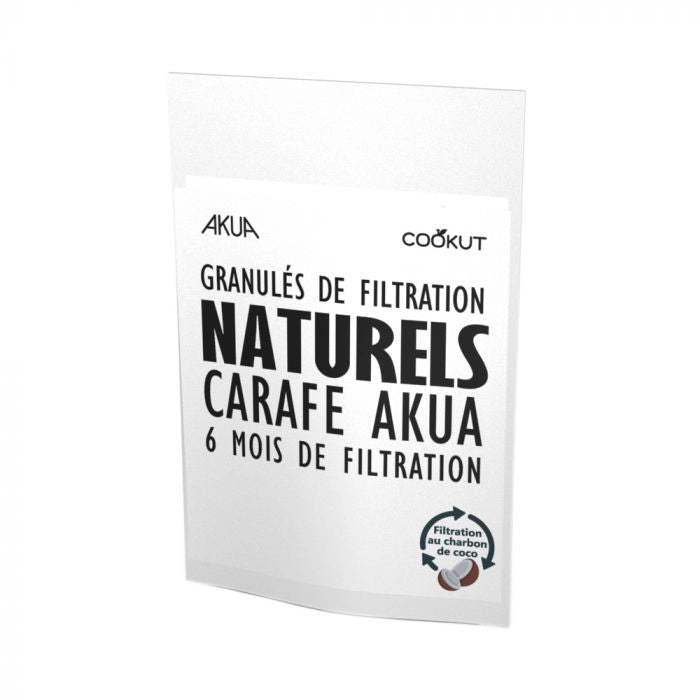 Granulés de filtration pour carafe Akua