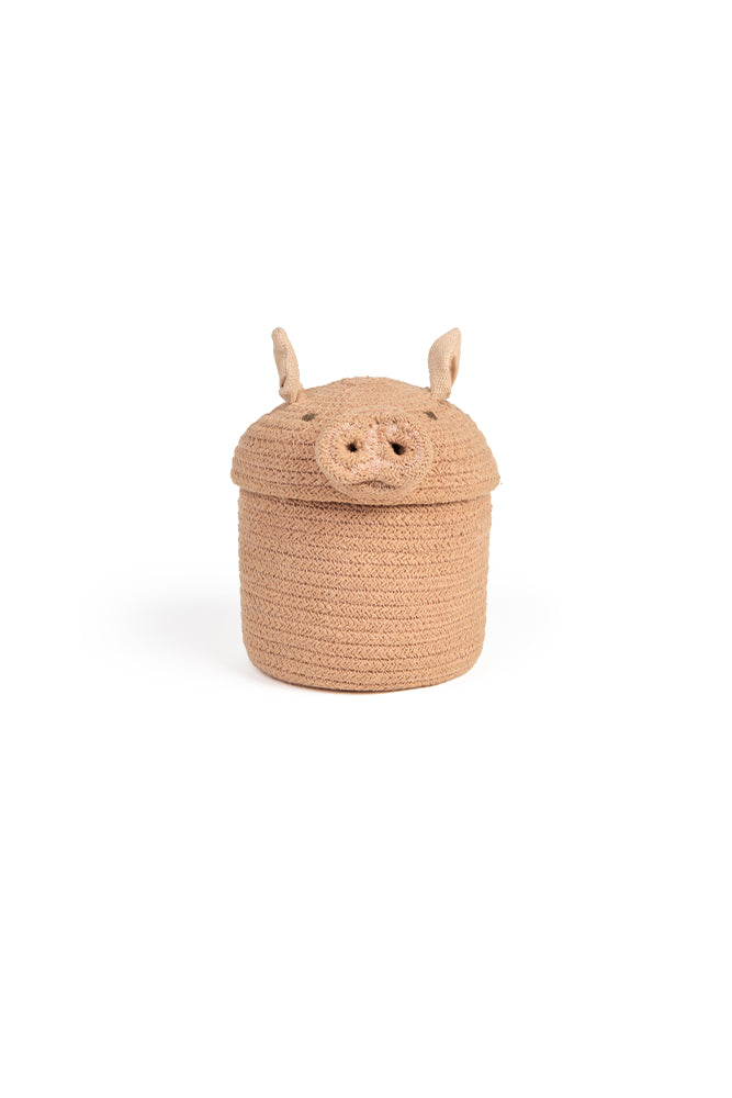 Mini Basket Peggy The Pig