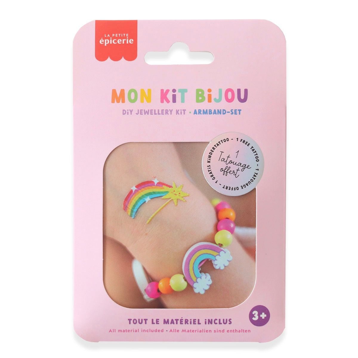 Mon kit bijou enfant - Bracelet arc-en-ciel