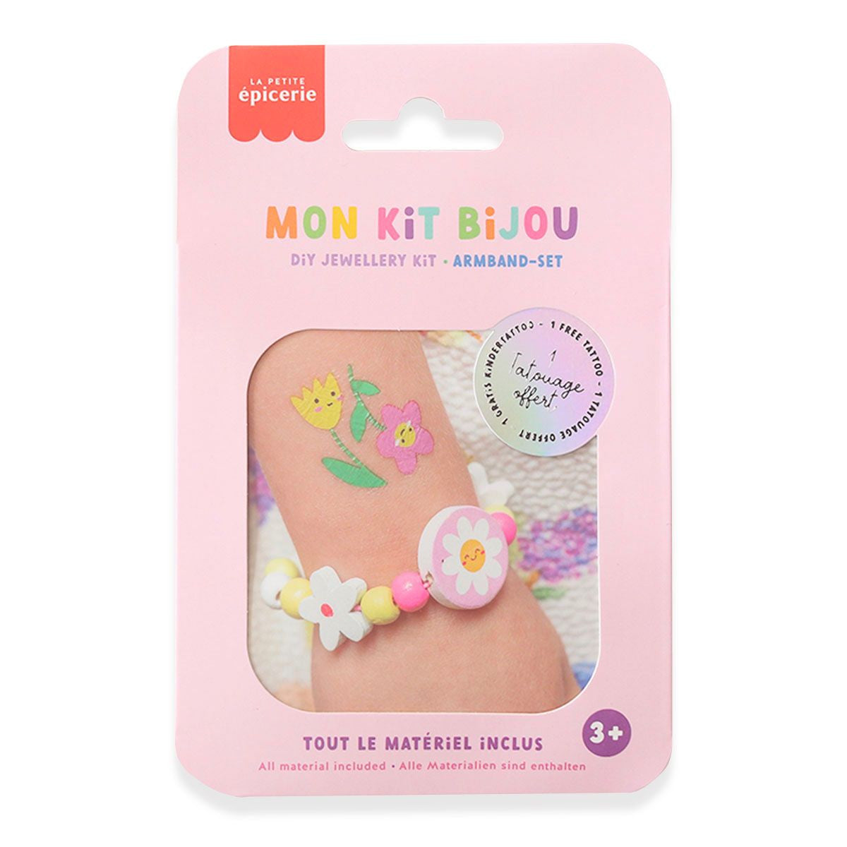 Mon kit bijou enfant - Bracelet fleurs