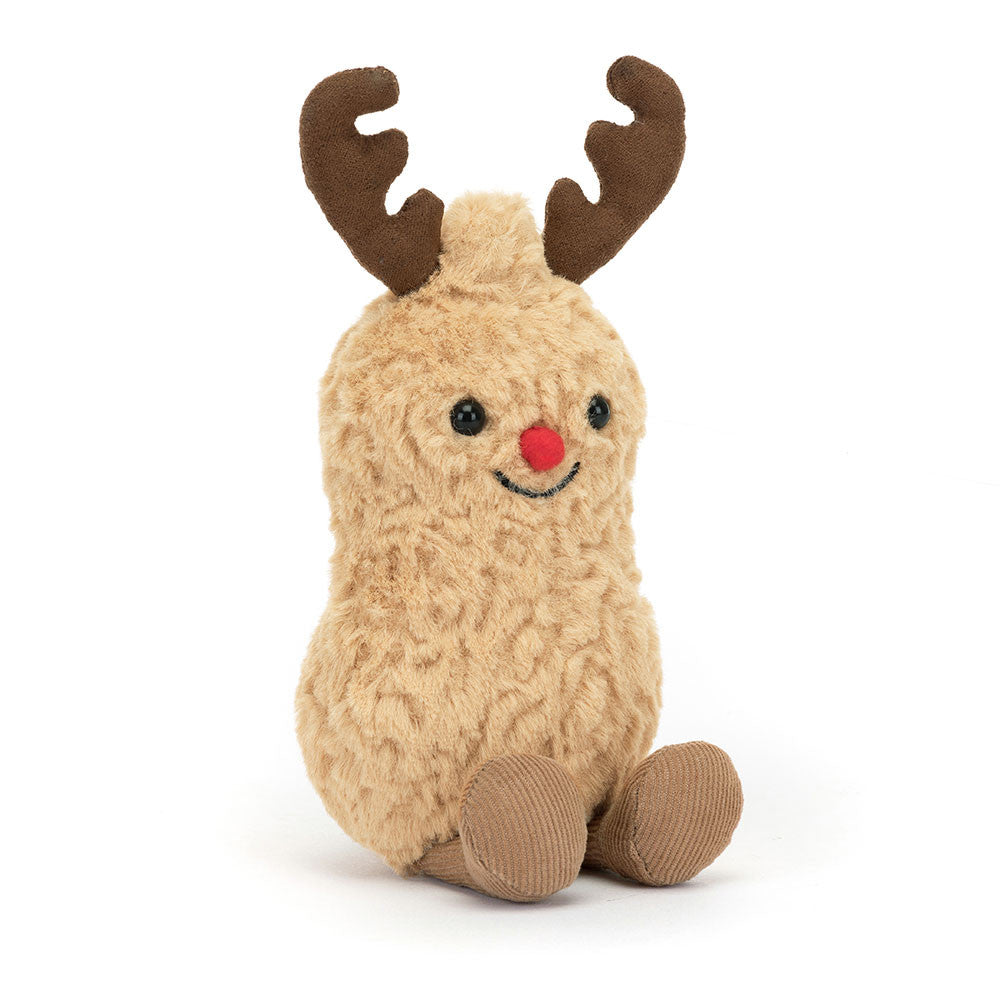 Amuseable Peanut Reindeer Plush