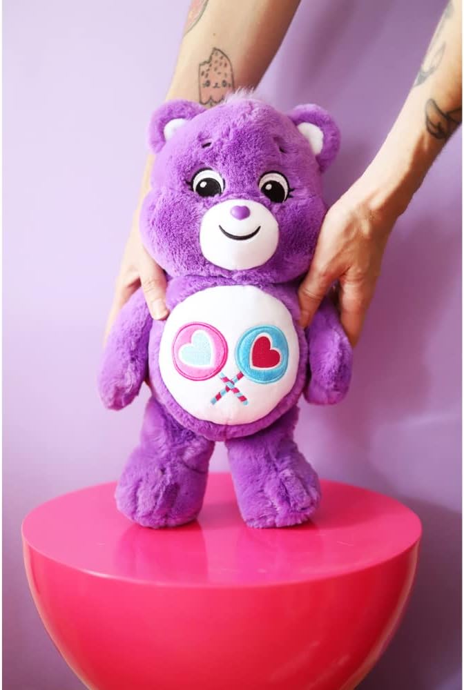 Peluche Bisounours Tougentille violet