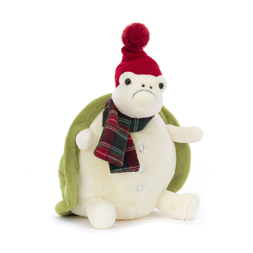 Snowman Timmy Turtle Plush