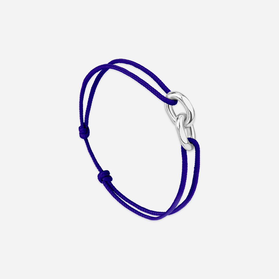 Union Bracelet - Santorini Royal Blue/Silver